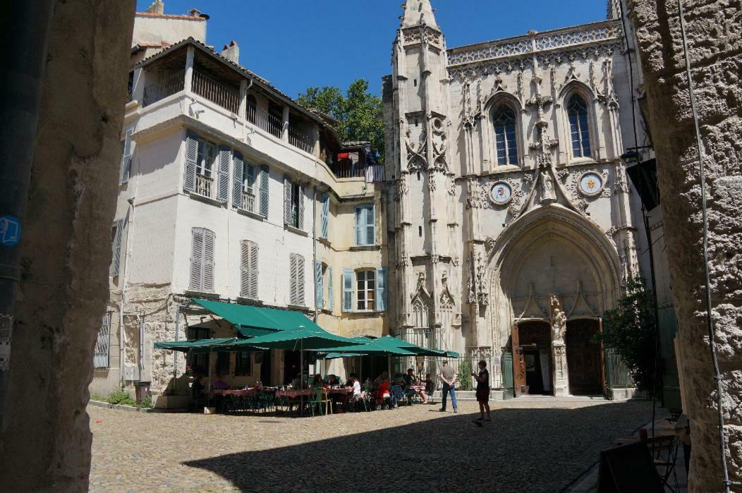 Les Marchands Avignon Exterior foto
